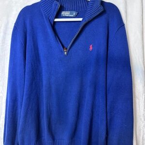 Polo Ralph Lauren pull over with zipper